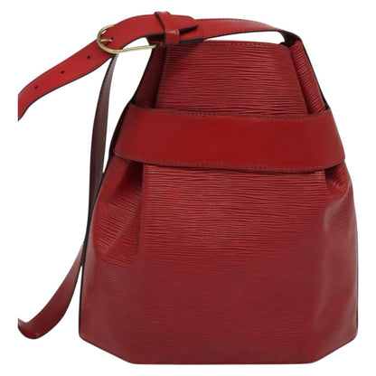 Louis Vuitton LOUIS VUITTON Epi Sac Depaule PM Shoulder Bag Red M80207 LV Authentic bs24723