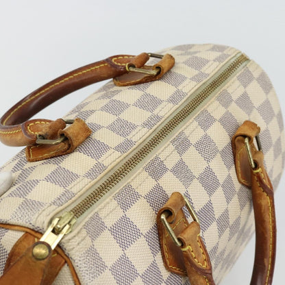 Louis Vuitton LOUIS VUITTON Damier Azur Speedy 25 Hand Bag N41534 LV Authentic BA13132