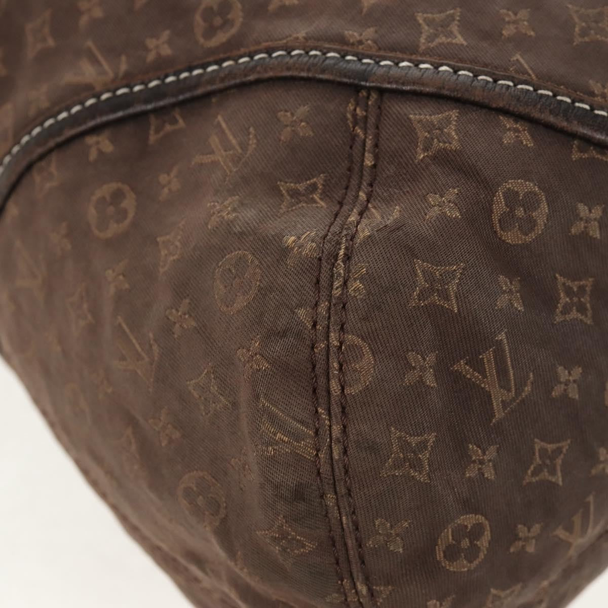 Louis Vuitton LOUIS VUITTON Monogram Idylle Elegy Hand Bag Black M56696 LV Authentic bs31637