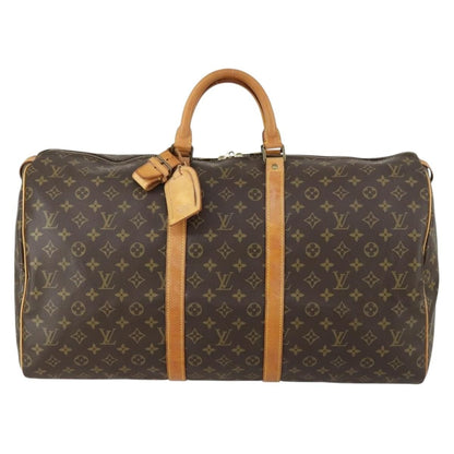 Louis Vuitton LOUIS VUITTON Monogram Keepall 55 Boston Bag M41424 LV Authentic 156198