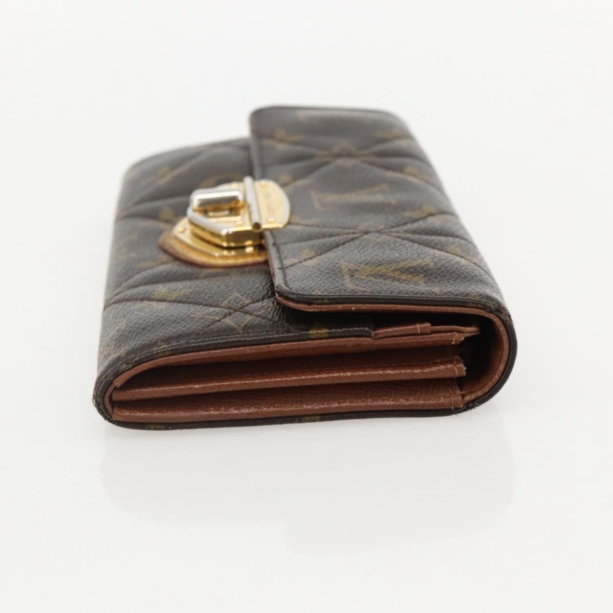 Louis Vuitton LOUIS VUITTON Monogram Etoile Portefeiulle Sarah Long Wallet M66556 Authentic 153672 Bag