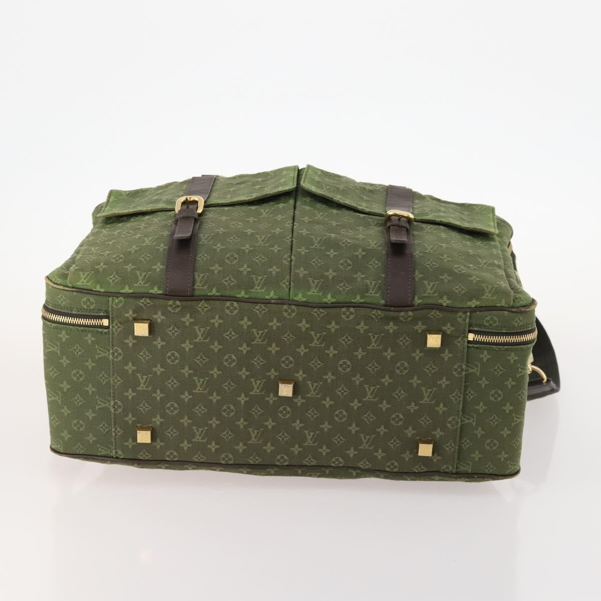 Louis Vuitton LOUIS VUITTON Monogram Mini Claudine Boston Bag TST Khaki M42332 LV Authentic 171769