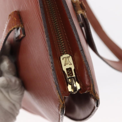 Louis Vuitton LOUIS VUITTON Epi Saint Jacques Shopping Bag Brown M52263 LV Authentic BA8091