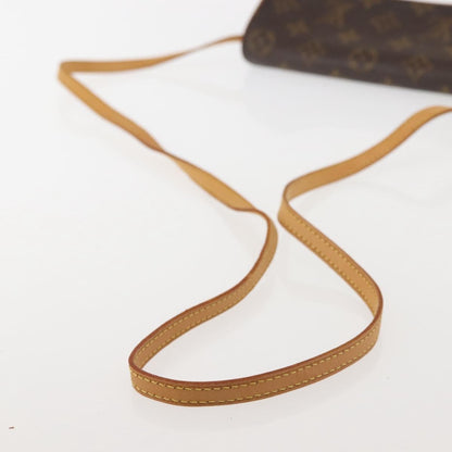 Louis Vuitton LOUIS VUITTON Monogram Pochette Twin PM Shoulder Bag M51854 LV Authentic gh816