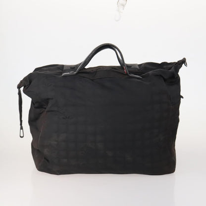Chanel CHANEL New Travel line Tote Bag Nylon 3 Set Black CC Authentic BA12665