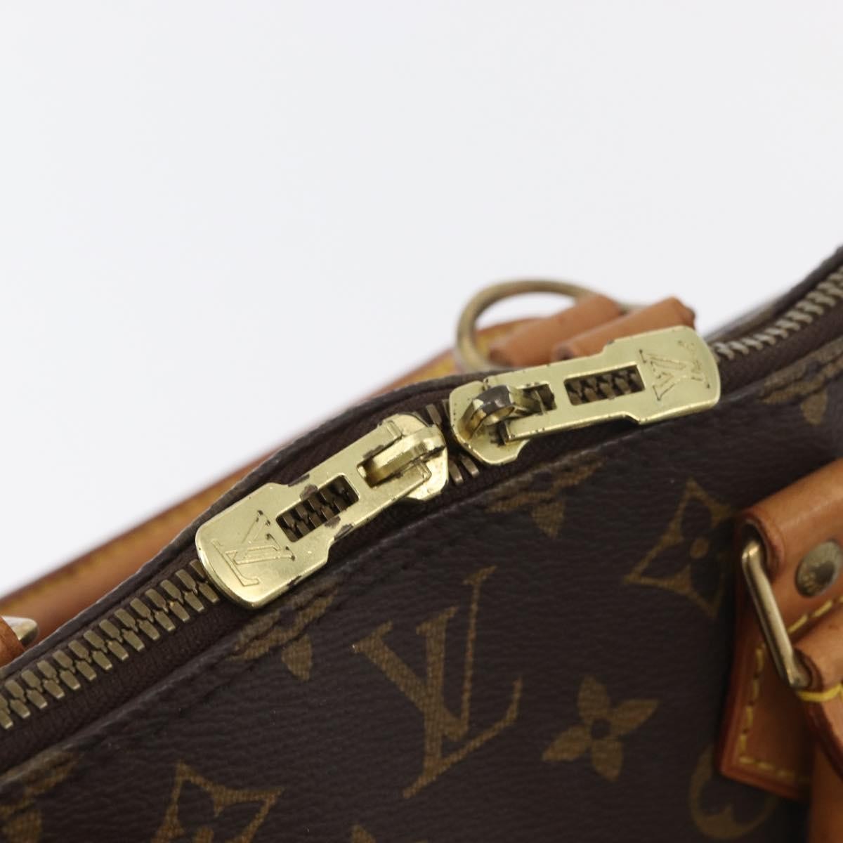 Louis Vuitton LOUIS VUITTON Monogram Alma Hand Bag M51130 LV Authentic 144200
