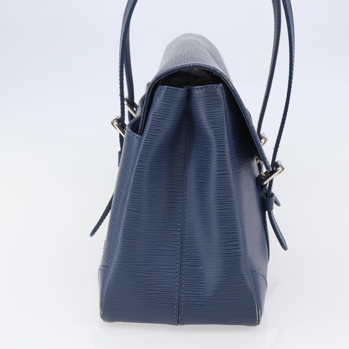 Louis Vuitton LOUIS VUITTON Epi Segur MM Hand Bag Myrtille M5886G LV Authentic 145467