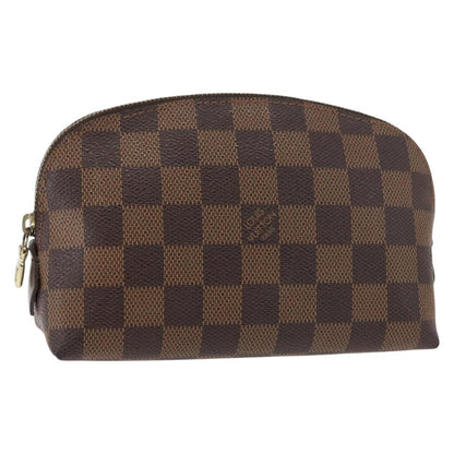 Louis Vuitton LOUIS VUITTON Damier Ebene Pochette Cosmetic PM Pouch N47516 LV Authentic 178952 Bag