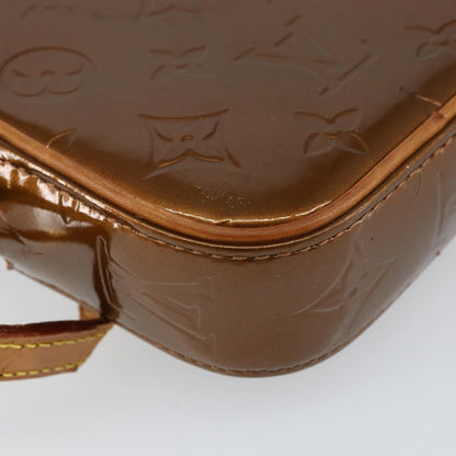 Louis Vuitton LOUIS VUITTON Monogram Vernis Christie PM Bag Bronze M91111 Authentic ep12411