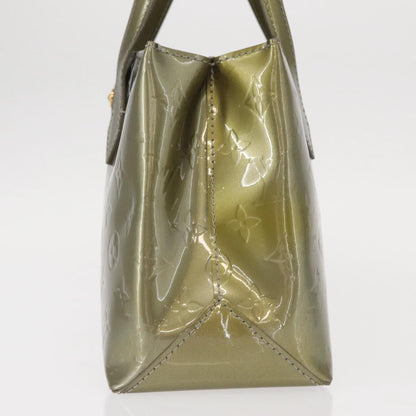 Louis Vuitton LOUIS VUITTON Monogram Vernis Wilshire PM Bag Gris Art Deco M91627 Authentic 156778