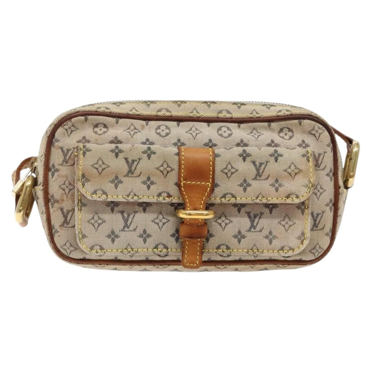 Louis Vuitton LOUIS VUITTON Monogram Mini Juliet MM Shoulder Bag Blue M92004 LV Authentic bs28619