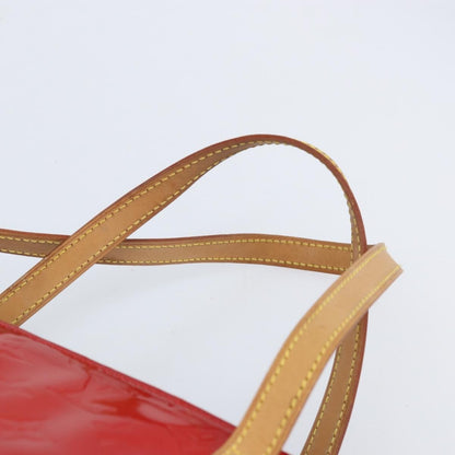 Louis Vuitton LOUIS VUITTON Monogram Vernis Reade GM Tote Bag Red M91084 LV Authentic AMZ416