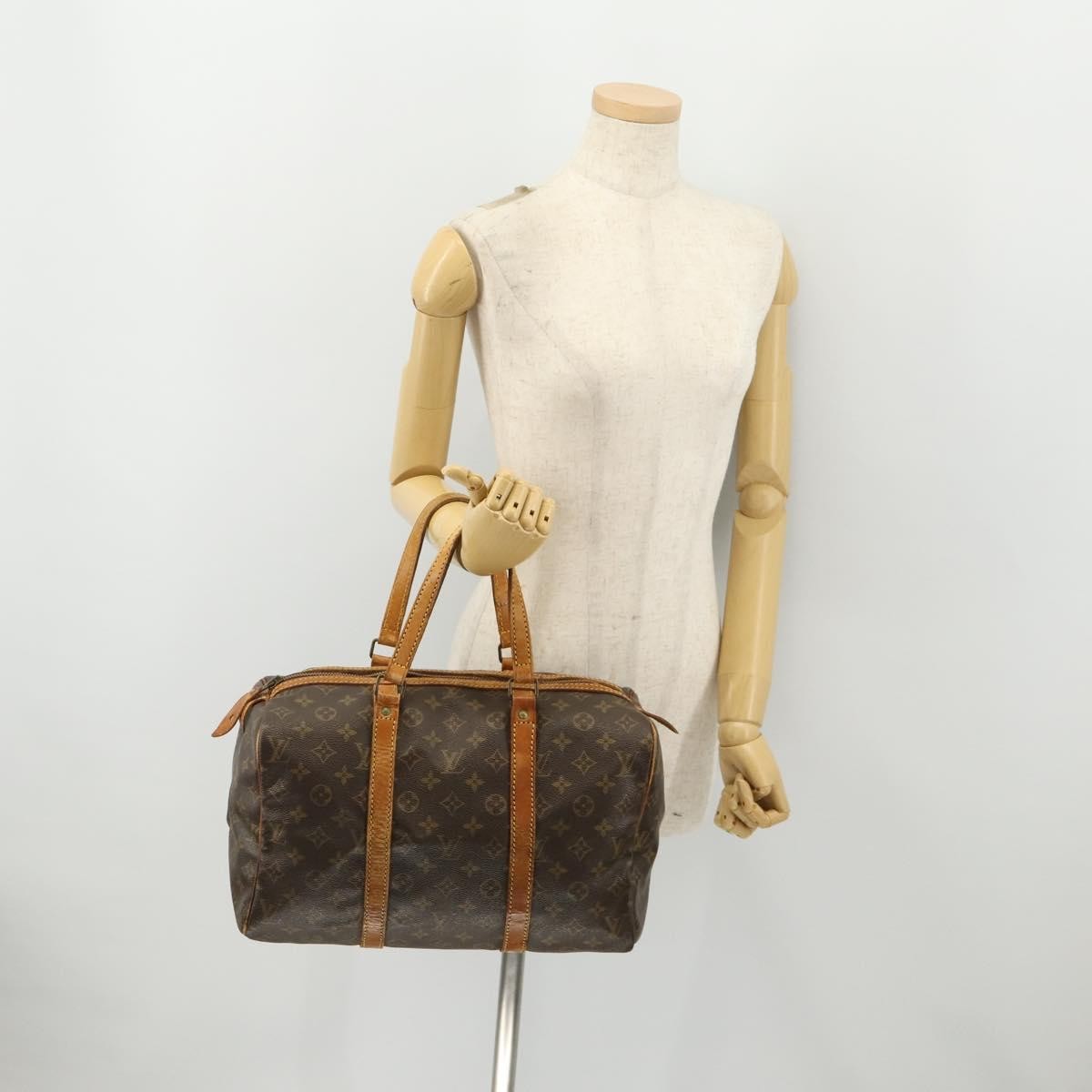 Louis Vuitton LOUIS VUITTON Monogram Sac Souple 35 Boston Bag M41626 LV Authentic 171058