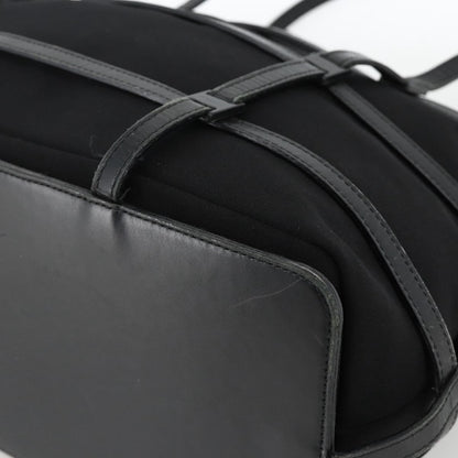 Salvatore Ferragamo Salvatore Ferragamo Tote Bag Nylon Black Silver Authentic ka3842