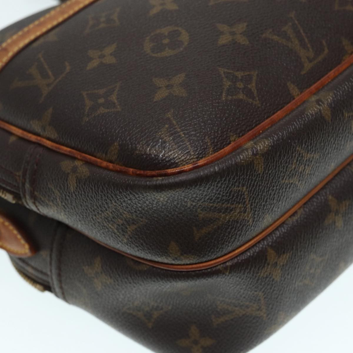 Louis Vuitton LOUIS VUITTON Monogram Reporter PM Shoulder Bag M45254 LV Authentic bs17086