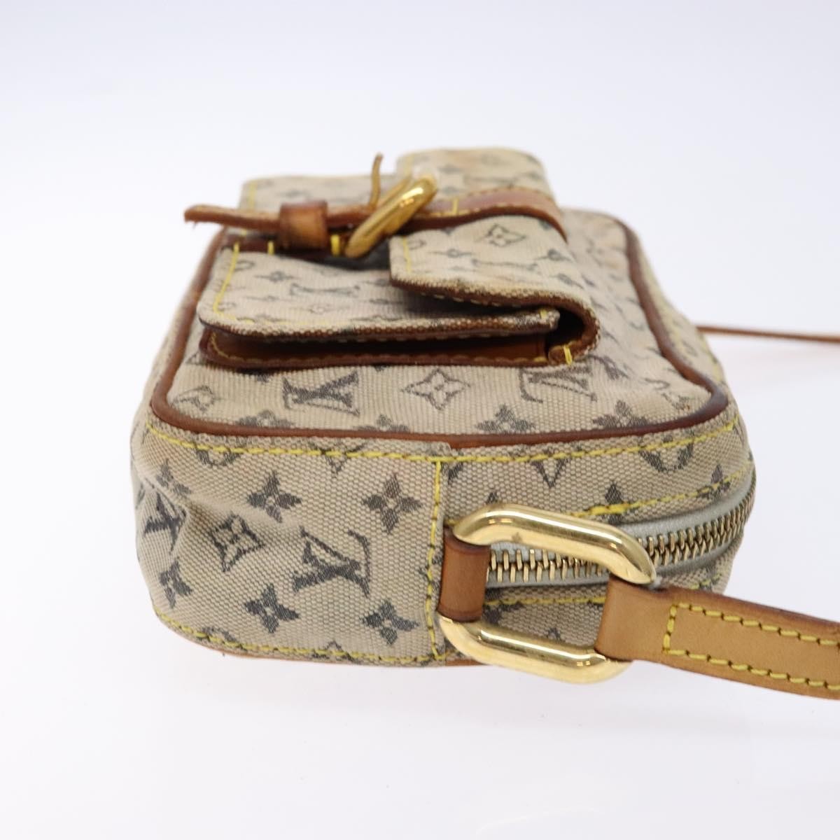 Louis Vuitton LOUIS VUITTON Monogram Mini Juliet MM Shoulder Bag Blue M92004 LV Authentic bs28619