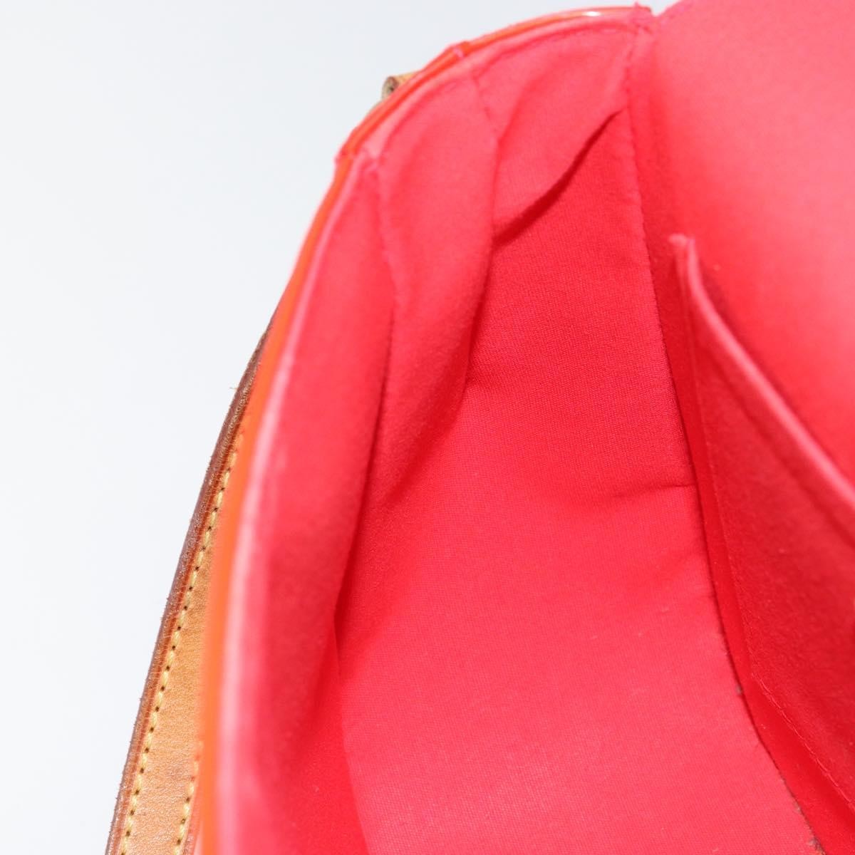 Louis Vuitton LOUIS VUITTON Vernis Bell FlowerGM Bag Rouge Grunadine M91728 LV Authentic 154321V