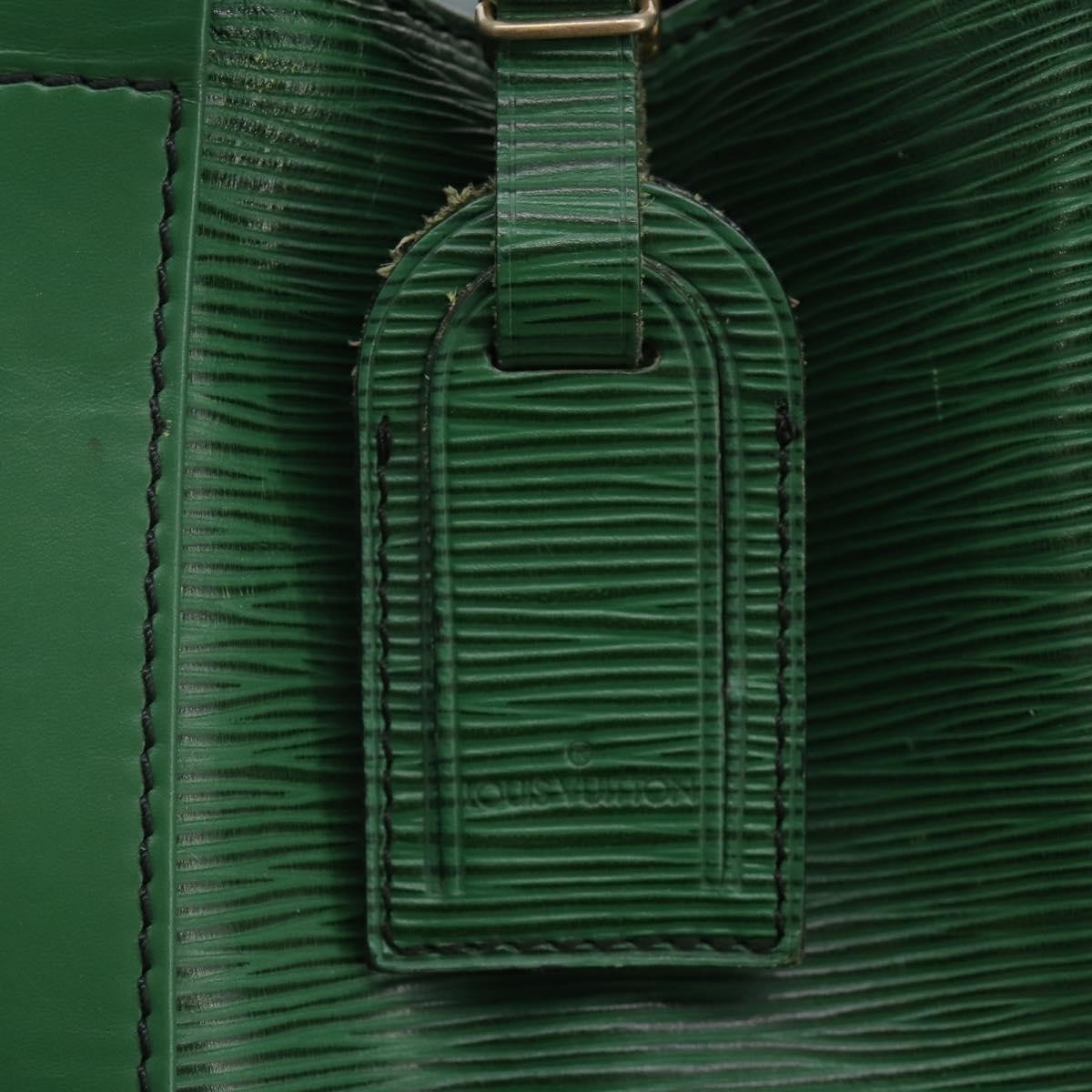 Louis Vuitton LOUIS VUITTON Epi Randonnee GM Shoulder Bag Green M43084 LV Authentic SW2146