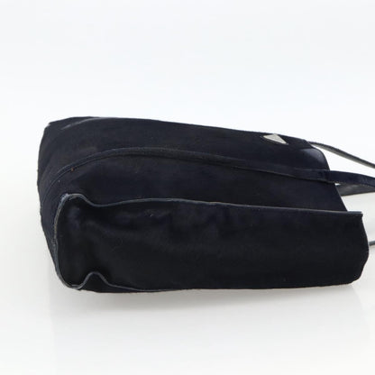 Prada PRADA Tote Bag Harako leather Navy Authentic 167194