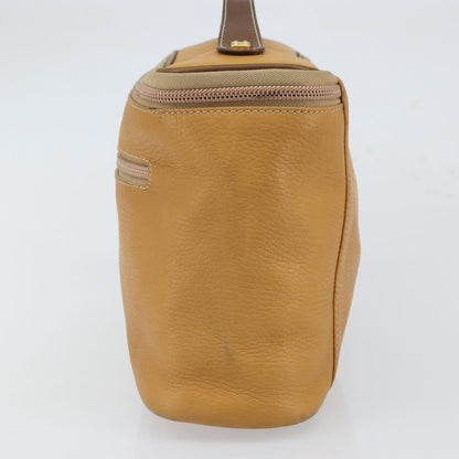 Loewe LOEWE Hand Bag Leather Beige Gold Authentic 165106