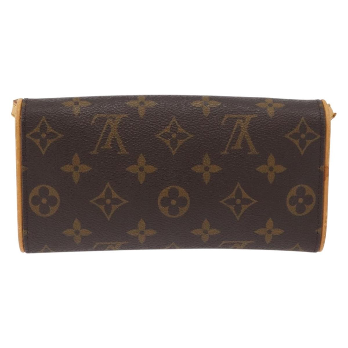 Louis Vuitton LOUIS VUITTON Monogram Pochette Twin PM Shoulder Bag M51854 LV Authentic ka3263