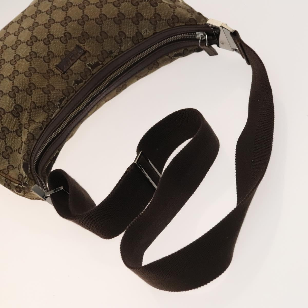 Gucci GUCCI GG Canvas GG Plus Supreme Shoulder Bag PVC 3 Set Beige Authentic ti3417