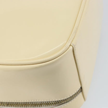 Gucci GUCCI Bamboo Hand Bag Enamel 2way Outlet White Gold 000 270 0323 Authentic 147500