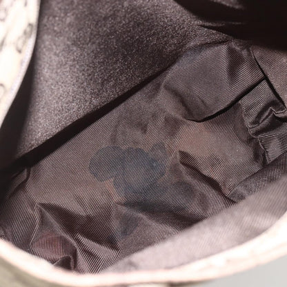 Gucci GUCCI GG Canvas Tote Bag Beige Silver 28892 Authentic 162386
