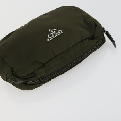 Burberrys Burberrys PRADA Nova Check Pouch Nylon Canvas 3 Set Pink Brown beige Authentic gh1623 Bag