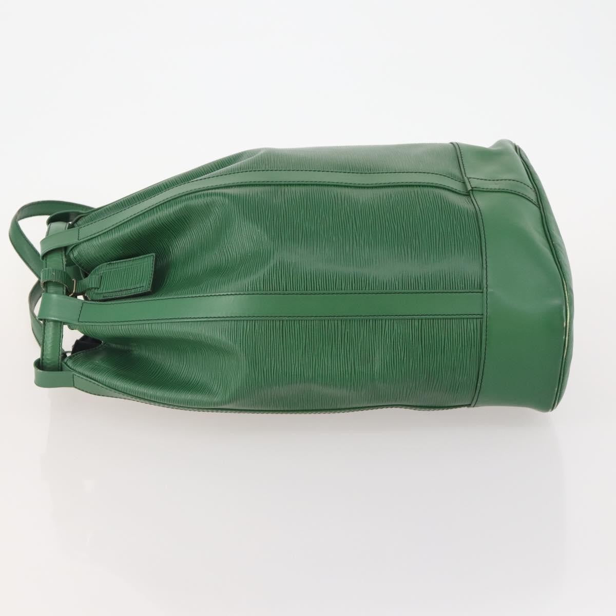 Louis Vuitton LOUIS VUITTON Epi Randonnee GM Shoulder Bag Green M43084 LV Authentic SW2146
