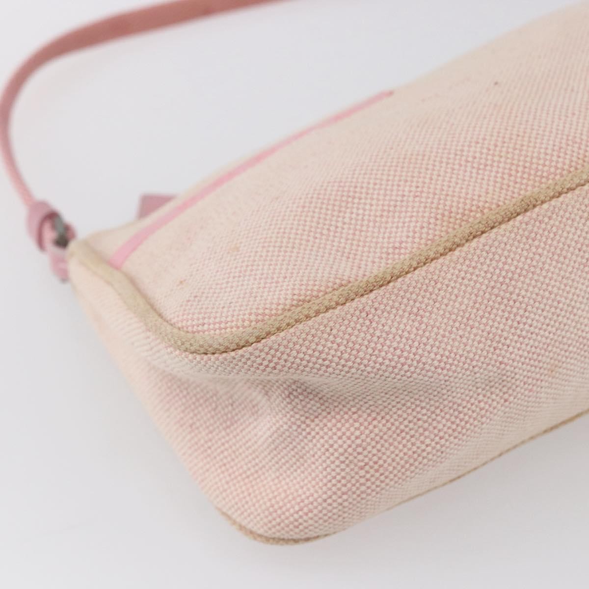 Prada PRADA Sports Accessory Pouch Canvas Pink Authentic 152004 Bag