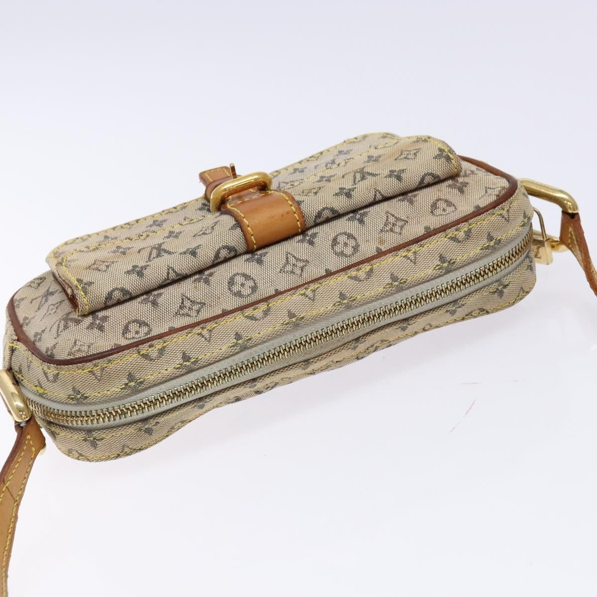 Louis Vuitton LOUIS VUITTON Monogram Mini Juliet MM Shoulder Bag Blue M92004 LV Authentic bs28619