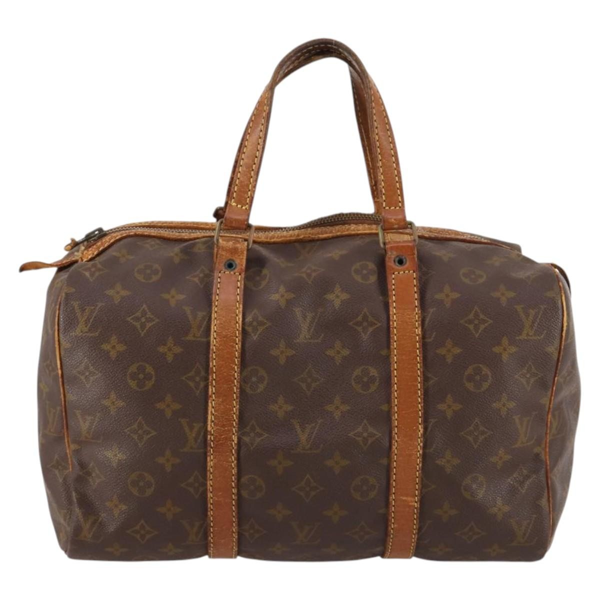 Louis Vuitton LOUIS VUITTON Monogram Sac Souple 35 Boston Bag M41626 LV Authentic bs29244