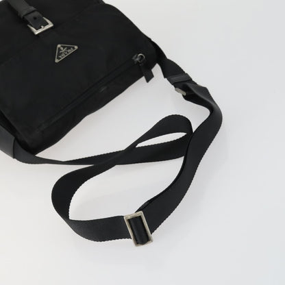 Prada PRADA Hand Bag Nylon 5 Set Khaki Black Authentic 160316