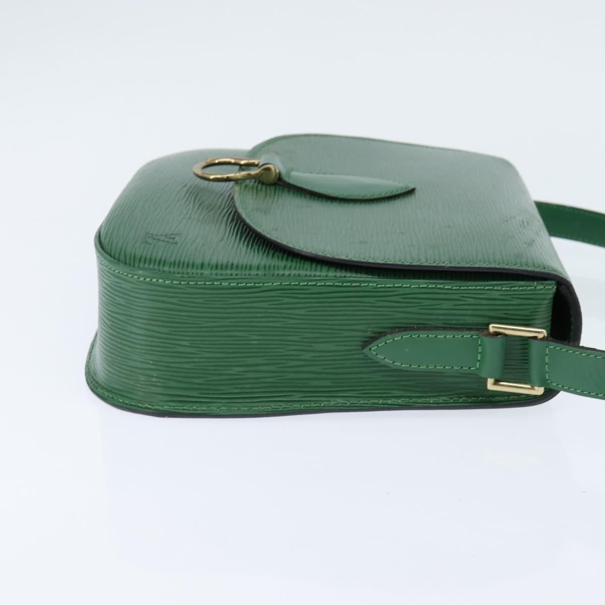 Louis Vuitton LOUIS VUITTON Epi Saint Cloud GM Shoulder Bag Green M52194 LV Authentic 147758