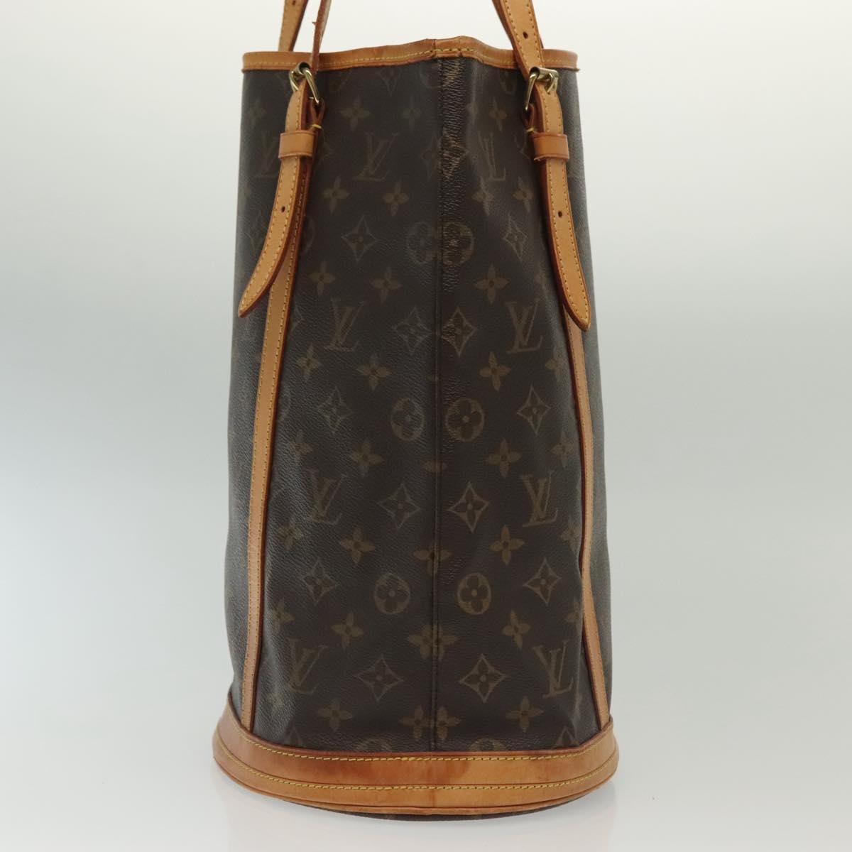 Louis Vuitton LOUIS VUITTON Monogram Bucket GM Shoulder Bag M42236 LV Authentic 138021