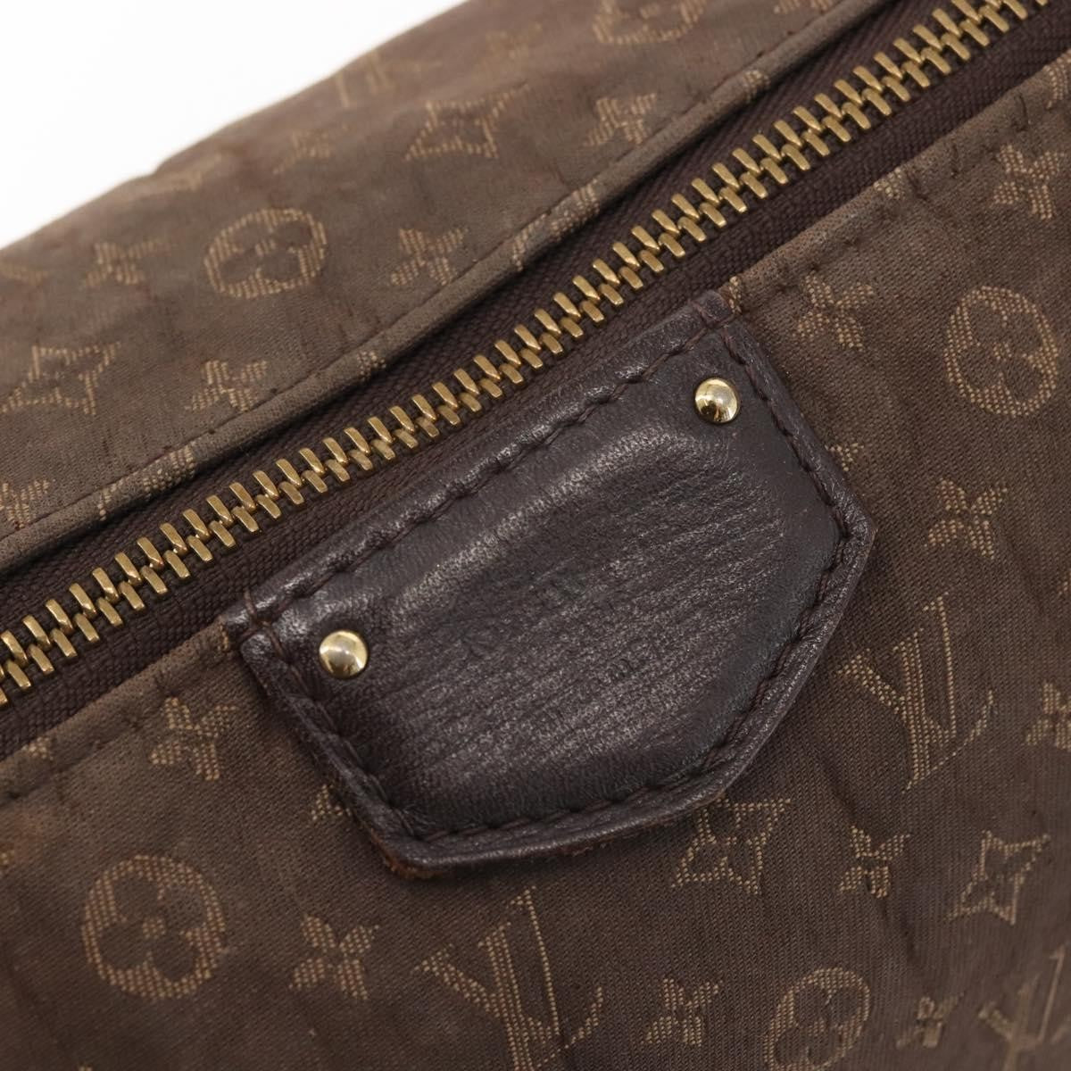 Louis Vuitton LOUIS VUITTON Monogram Idylle Ballad PM Tote Bag Dark Brown M40573 Authentic 144172