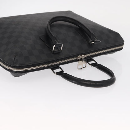 Louis Vuitton LOUIS VUITTON Damier Graphite Porte Documents Jules Bag 2way N48224 Authentic ka1086