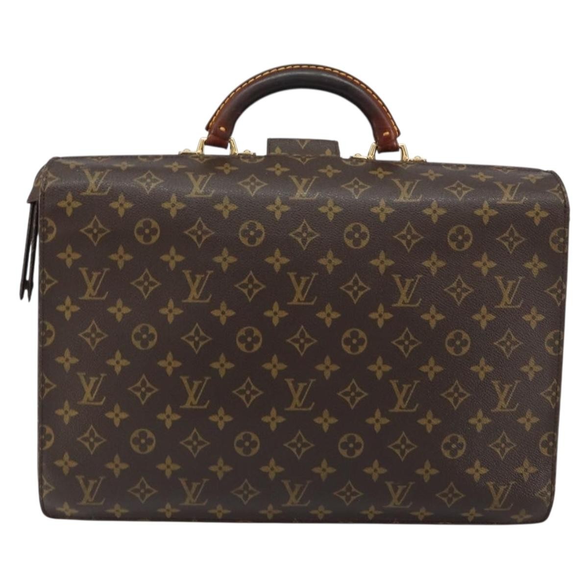 Louis Vuitton LOUIS VUITTON Monogram Serviette Fermoir Business Bag M53305 LV Authentic bs32001