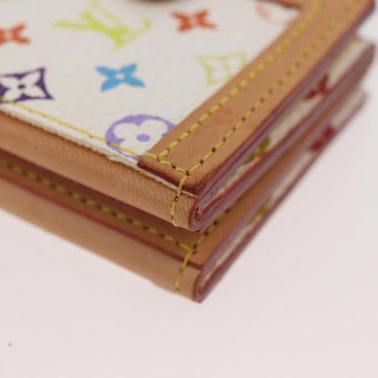 Louis Vuitton LOUIS VUITTON Multicolor Porto Photo 4 Vole Photo Case White M58005 Authentic BAZ610V Bag