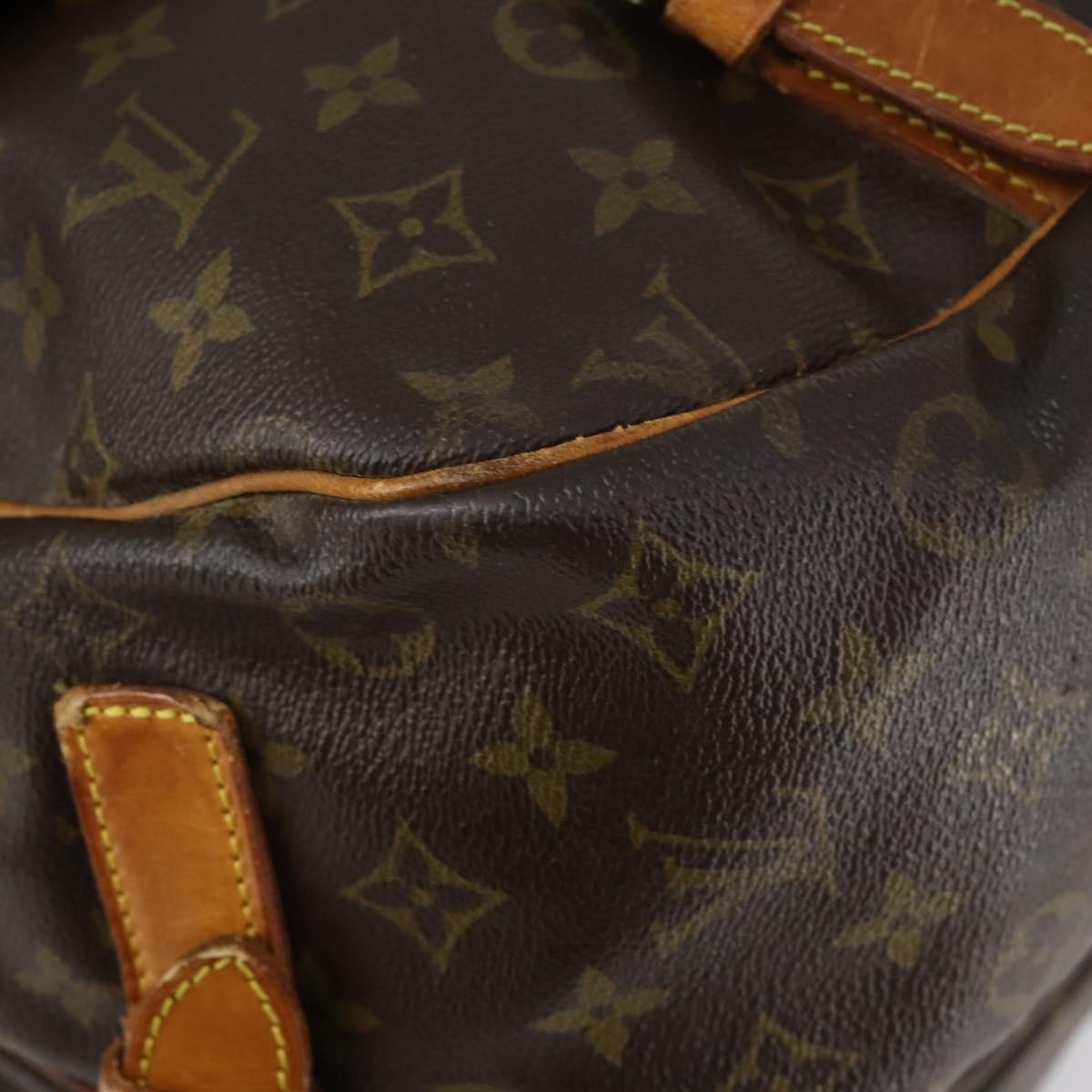 Louis Vuitton LOUIS VUITTON Monogram Saumur 43 Shoulder Bag M42252 LV Authentic BA7621