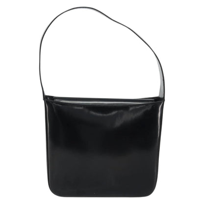 Gucci GUCCI Shoulder Bag Patent leather Black Silver 000 1046 0506 Authentic 175203