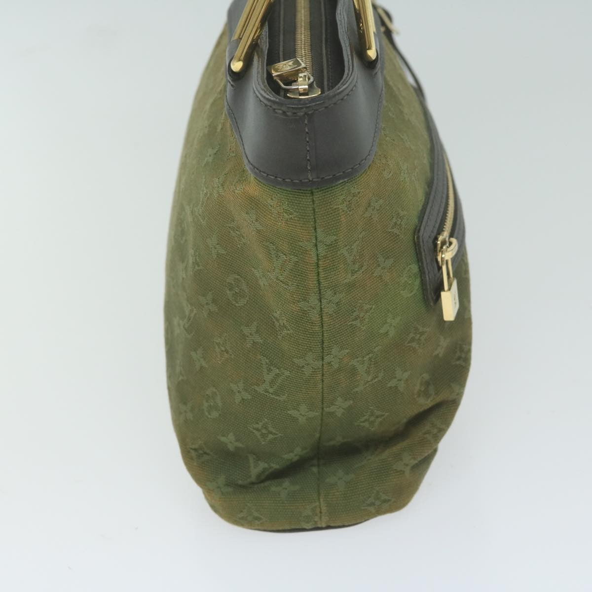 Louis Vuitton LOUIS VUITTON Monogram Mini Lucille PM Hand Bag TST Khaki M92682 LV Authentic ep3029