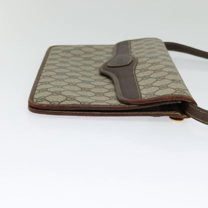 Gucci GUCCI GG Supreme Shoulder Bag PVC Beige Gold 004 904 0671 Authentic ep10822