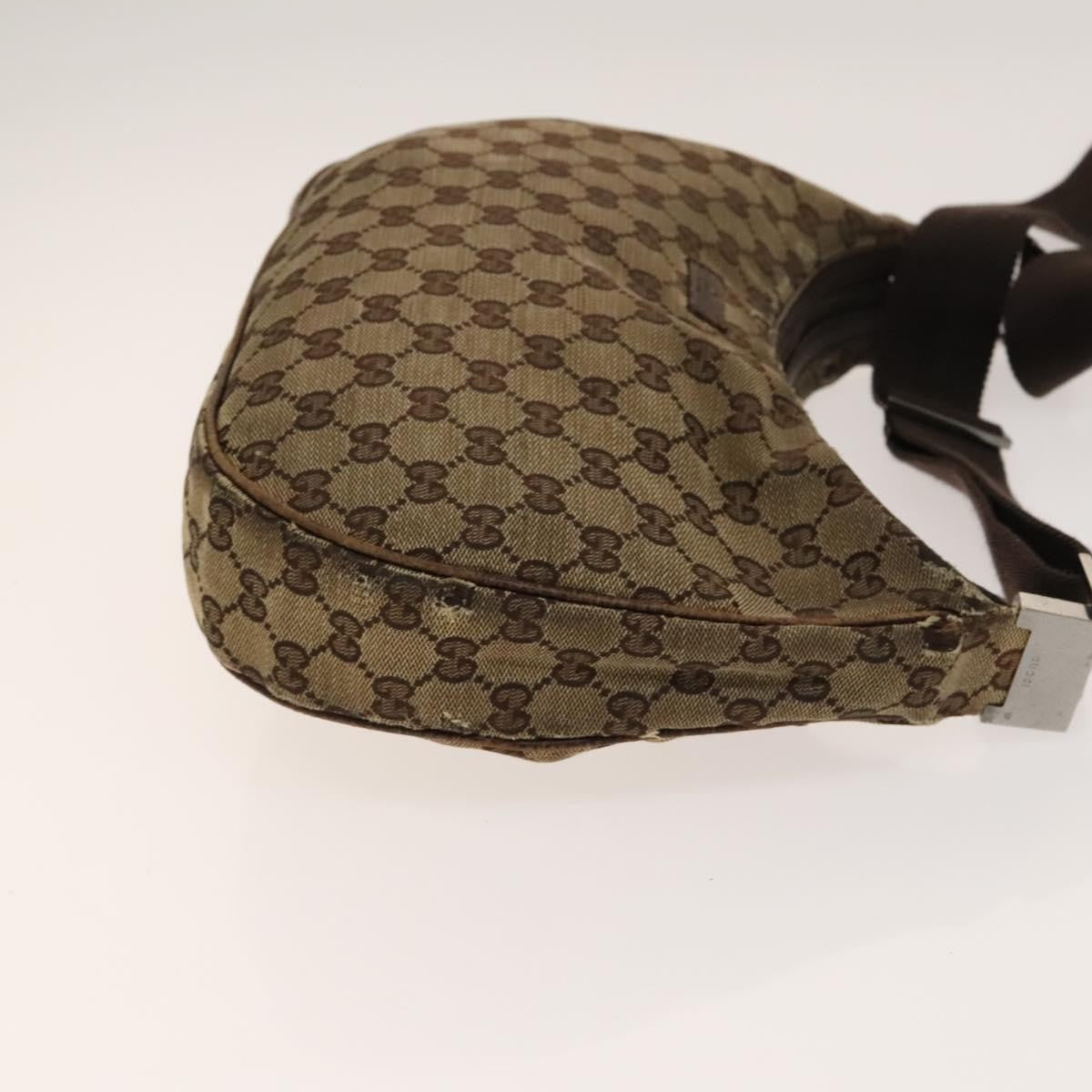 Gucci GUCCI GG Canvas GG Plus Supreme Shoulder Bag PVC 3 Set Beige Authentic ti3417
