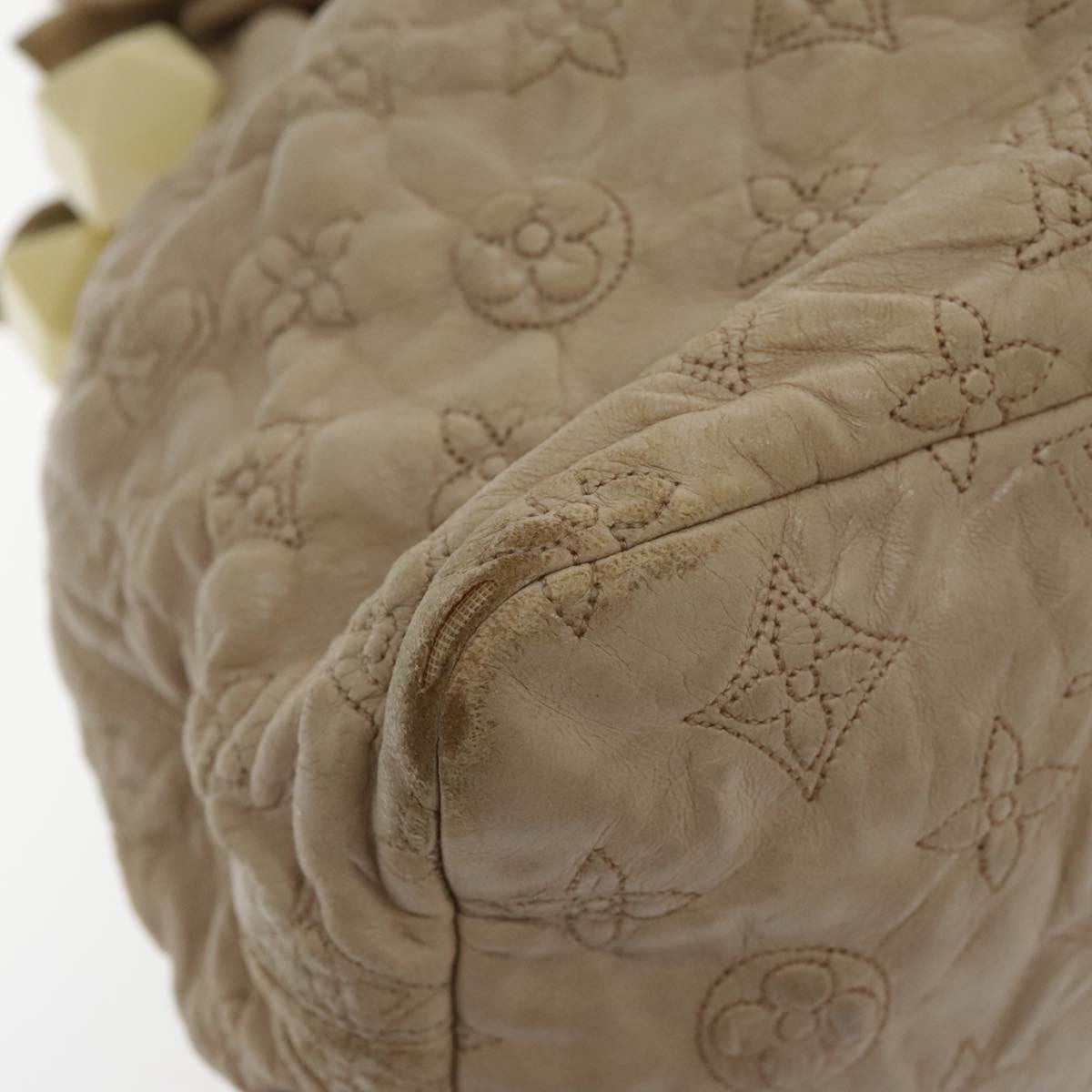 Louis Vuitton LOUIS VUITTON Monogram Orump Stratus PM Shoulder Bag Beige M95419 Authentic bs18758
