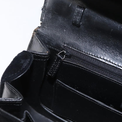 Gucci GUCCI Hand Bag Suede Black Authentic 153123