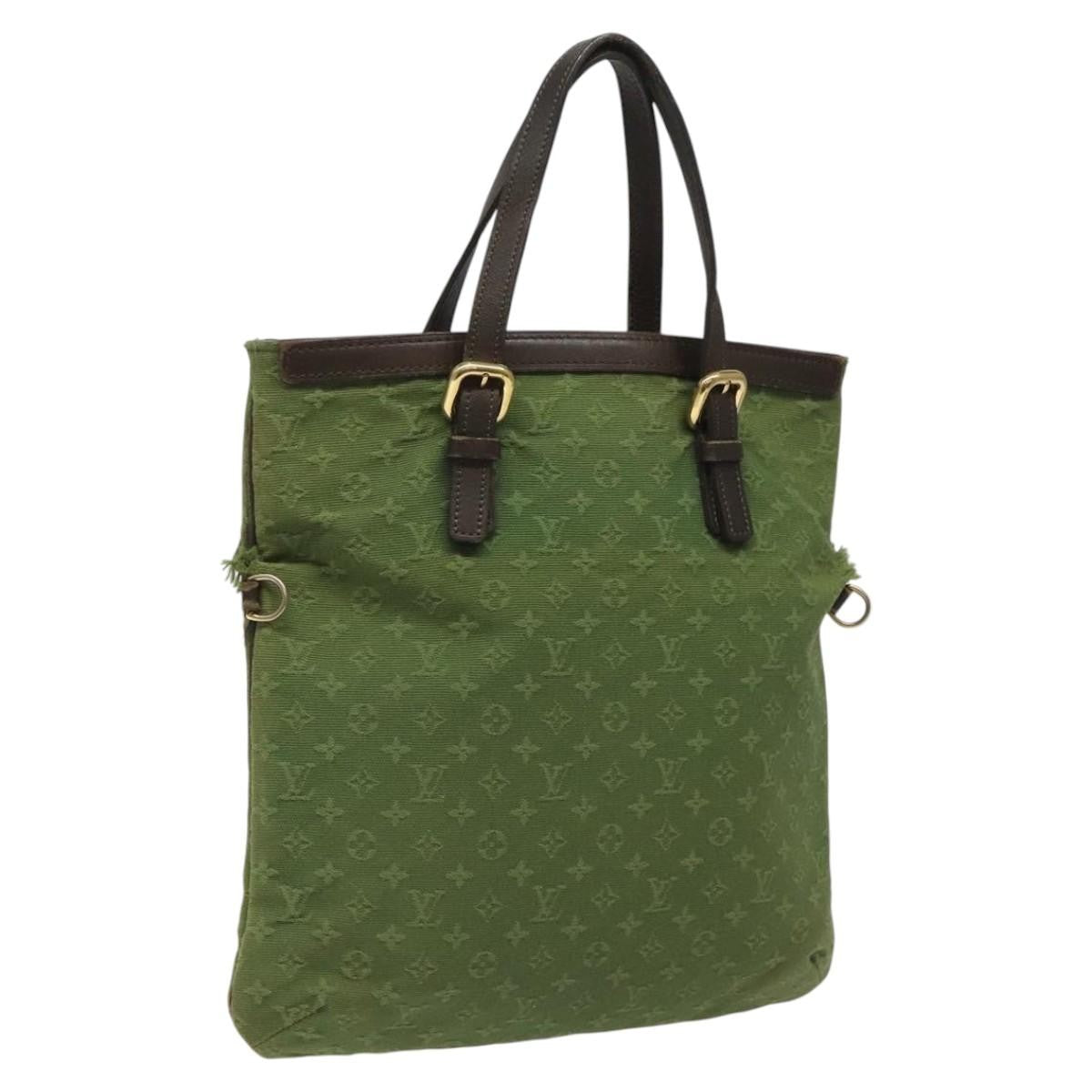 Louis Vuitton LOUIS VUITTON Monogram Mini Fran?oise 2Way Tote Bag TST Khaki M92422 Authentic h...