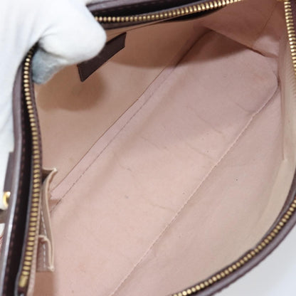Louis Vuitton LOUIS VUITTON Monogram Mini Lucille PM Hand Bag Red M92678 LV Authentic BA9329