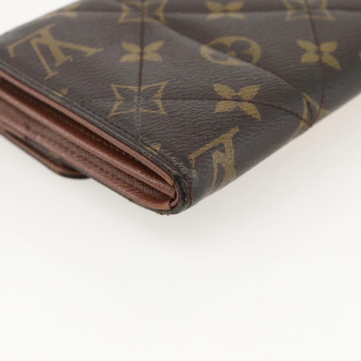 Louis Vuitton LOUIS VUITTON Monogram Etoile Portefeiulle Sarah Long Wallet M66556 Authentic 153672 Bag